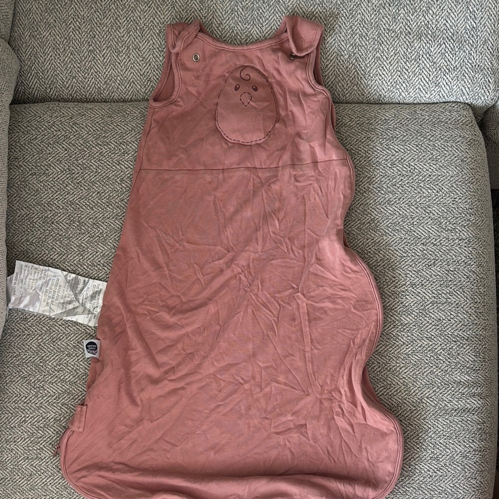 Nested Bean Sleep Sack in Dusty Rose